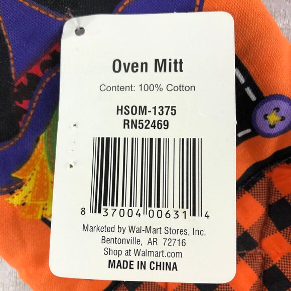 Halloween Party Baking Bundle—Oven Mitt, Cookie Cutters, Treat Wrappers NWT - Picture 8 of 16